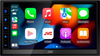 JVC - 6.8" Wireless Android Auto and Apple CarPlay Bluetooth Digital Media Receiver - Black