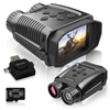Rexing - B1 Mini 1080p Digital Night Vision Binocular Infrared Digital Camera - Black