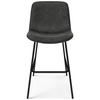 Simpli Home - Jolie Counter Height Stool (Set of 2) - Distressed Charcoal Grey