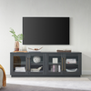 Camden&Wells - Donovan TV Stand for TV's up to 80" - Charcoal Gray