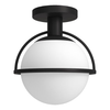 Camden&Wells - Cieonna Semi Flush Mount Light - Blackened Bronze