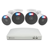 Swann - 8 Channel, 4 Enforcer 1080P 1-Way Audio Cameras, Indoor/Outdoor, 1TB DVR Security Surveillance System with Analytics