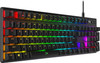 Alloy Origins Mechanical Wired Gaming HyperX Red Switch Keyboard with RGB Back Lighting - Black