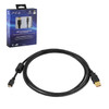 Sony - 6.5' USB 2.0 Charging Cable for PS4 - Black