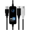 iConnectivity - mio 1 in 1 out MIDI to USB interface - Black