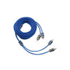 KICKER - K-Series 13' Audio RCA Cable - Blue