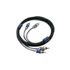 KICKER - Q-Series Interconnects 10' Audio RCA Cable - Black