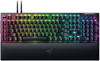 Razer - BlackWidow V4 Pro Full Size Wired Mechanical Green Switch Gaming Keyboard with Chroma RGB - Black