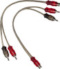 Metra - Male RCA Y Adapters - (Pair) - Multi