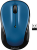 Logitech - M325s Wireless Optical Ambidextrous Mouse - Blue