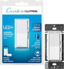 Lutron Diva Smart Dimmer Switch for Caseta Smart Lighting, White - White