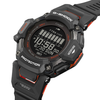 Casio - G-Shock Move 52mm Heart Rate + GPS Solar Assist Resin Strap Smartwatch - Black