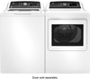 GE - 4.5 Cu. Ft. Top Load Washer with Water Level Control - White on White