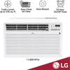 LG - 550 Sq. Ft. 11,800 BTU In Wall Air Conditioner - White