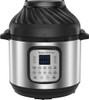 Instant Pot - Duo Crisp 8 Quart Programmable Combo Pressure Cooker and Air Fryer - Stainless Steel/Silver