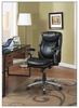 Serta - AIR Health & Wellness Mid-Back Manager's Chair - Black