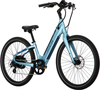 Aventon - Pace 500.3 Step-Through Ebike w/ up to 60 mile Max Operating Range and 28 MPH Max Speed - Large - Blue Steel