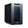 NewAir - Shadow T-Series 8-Bottle Wine Cooler with Triple-Layer Tempered Glass Door and Ultra-Quiet Thermoelectic Cooling