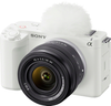 Sony - Alpha ZV-E1 12.1-Megapixel Full-frame Vlog Mirrorless Interchangeable Lens Camera Kit with 28-60mm Lens - White