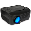 GPX - Mini Projector with Bluetooth & DVD Player - Black