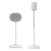 SANUS Elite - Adjustable-Height Speaker Stands for Sonos Era 100™ and 300 ™ Speakers (Pair) - White