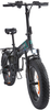 GoTrax - Z4 Pro Foldable Ebike w/ up to 50 mile Max Operating Range and 20 MPH Max Speed - Black
