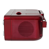 Studebaker - Portable Stereo CD Player with Bluetooth, AM/FM Stereo Radio and Cassette Player/Recorder - Red