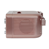 Studebaker - Portable Stereo CD Player with Bluetooth, AM/FM Stereo Radio and Cassette Player/Recorder - Rose Gold