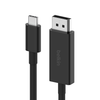 Belkin - USB-C TO DP1.4 CABLE (2M) - Black