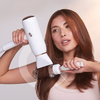 T3 - Featherweight StyleMax Professional Hair Dryer with Custom Heat & Speed Automation and 4 Attachments - White & Rose Gold