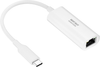 Best Buy essentials™ - USB-C to Ethernet Adapter - White