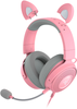 Razer Kraken Kitty Edition V2 Pro Wired RGB Gaming Headset with Interchangeable Ears - Quartz Pink