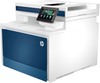 HP - LaserJet Pro 4301fdn Wireless Color All-in-One Laser Printer - White/Blue
