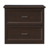 OSP Home Furnishings - Jefferson 2-Drawer Lateral File with Lockdowel™ Fastening System in Espresso Finish - Espresso