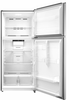 Insignia™ - 20.5 Cu. Ft. Top-Freezer Refrigerator - Stainless steel
