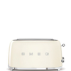 SMEG 4-Slice Toaster TSF02 - Cream