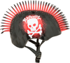 Raskullz - Skull Hawk Child Helmet - Red