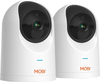 MOBI - Cam Pro Baby & Nursery Monitoring System with Night Vision, and Temperature and Humidity Sensor - 2 Pack - White