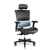 X-Chair - M9 Wide Seat M-Foam Gaming Chair with Headrest - Black/Glacier