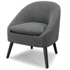 Simpli Home - Redding Accent Chair - Storm Grey