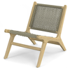 Simpli Home - Kendie Outdoor Indoor Lounge Chair - Natural Taupe