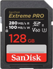 SanDisk - Extreme Pro 128GB SDXC UHS-II V60