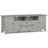 Simpli Home - Amherst 72 inch Wide TV Media Stand - Fog Grey