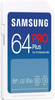 SAMSUNG Pro Plus 64GB SDXC Memory Card, Up-to 180MB/s, UHS-l, C10,U3,V30