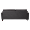 Lifestyle Solutions - Langford Sofa with Upholstered Fabric and Eucalyptus Wood Frame - Heather Grey