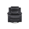 Relax A Lounger - Maxima Swivel Recliner - Black