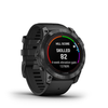 Garmin - fenix 7X Pro Solar GPS Smartwatch 51 mm Fiber-reinforced polymer - Slate Gray