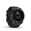 Garmin - epix Pro (Gen 2) Standard Edition 51mm Fiber-reinforced polymner - Slate Gray with Black Band