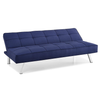 Serta - Corey Multi-Functional Sofa Lounger Sleeper by Serta® Dream Convertibles - Navy Blue