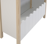 Linon Home Décor - Kessler Bookcase - White and Natural